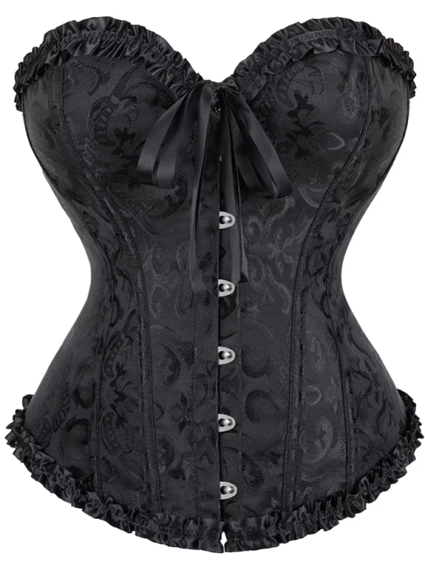 Vintage Gothic Shapewear Overbust Corset Tops - Image 2