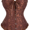 Vintage Gothic Shapewear Overbust Corset Tops - Image 9