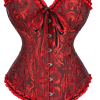 Vintage Gothic Shapewear Overbust Corset Tops - Image 7