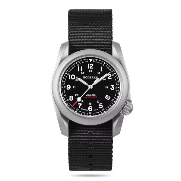 Automatic Mechanical 100M Waterproof Clock Military Vintage Wristwatch Mens - Image 11