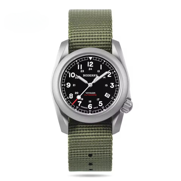 Automatic Mechanical 100M Waterproof Clock Military Vintage Wristwatch Mens - Image 14