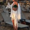 Elegant Long Sleeve Shirt With Loose Skirts 2 Pieces Set - Image 5
