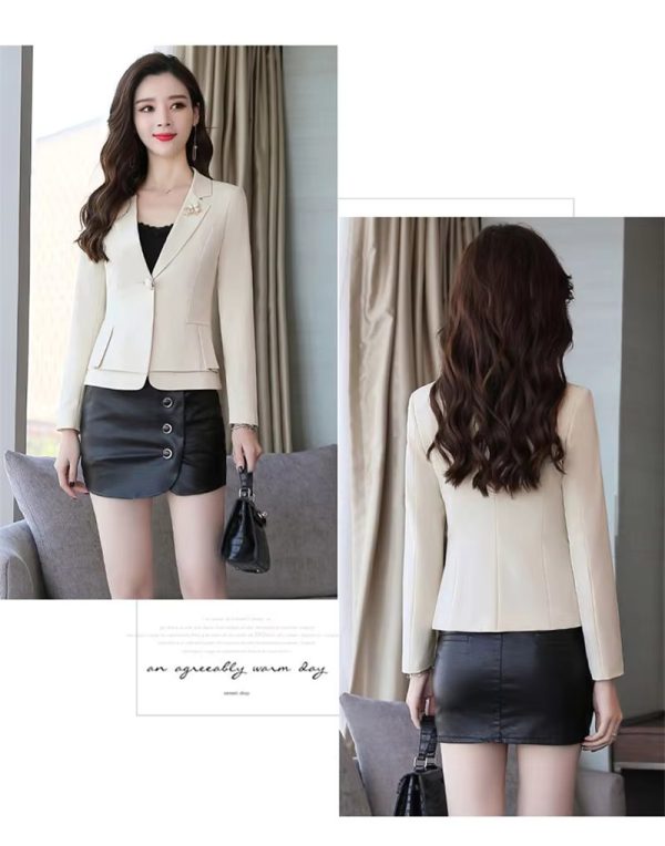 Elegant Drape Suit High Quality Slim Waist Formal Jackets - Image 3