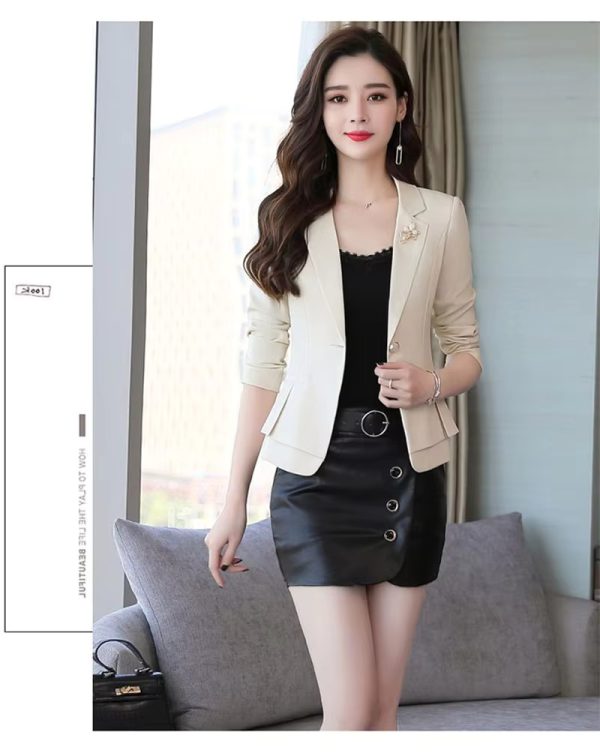 Elegant Drape Suit High Quality Slim Waist Formal Jackets - Image 11