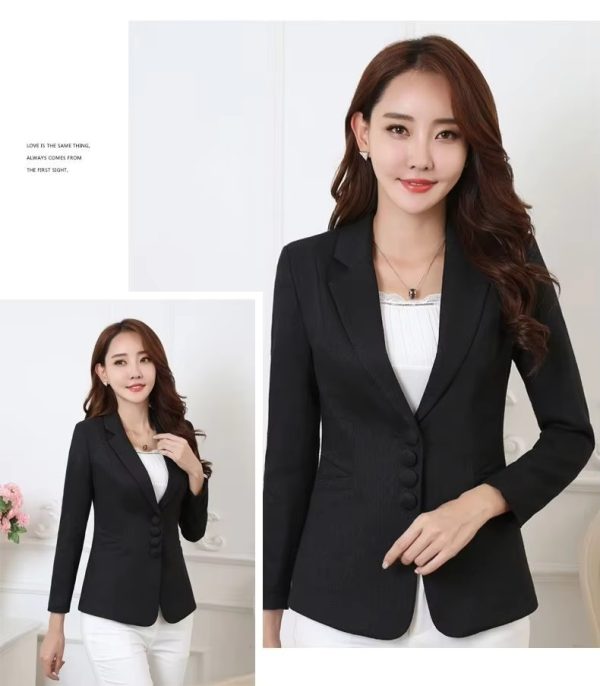 Formal Veste Slim Fashion Single Breasted Jackets - Image 27