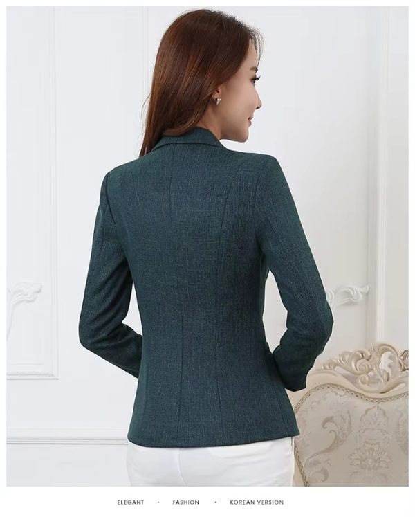 Formal Veste Slim Fashion Single Breasted Jackets - Image 8