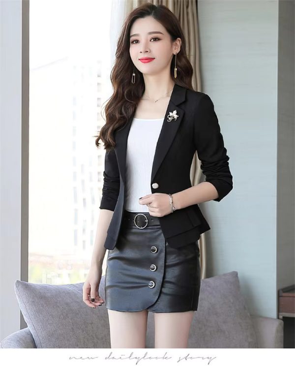 Elegant Drape Suit High Quality Slim Waist Formal Jackets - Image 9