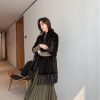 Real Mink Fur Knitted Pashmina Scarves Long Style Large Winter Scarf - Image 7