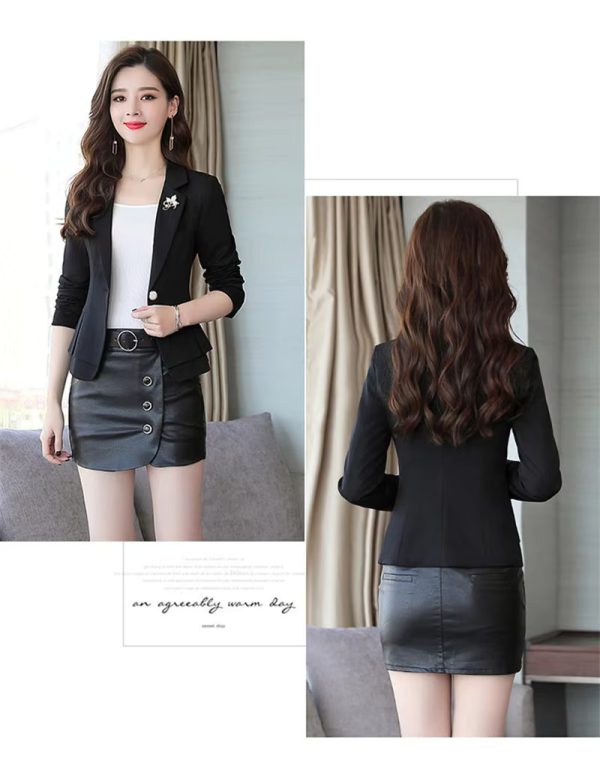 Elegant Drape Suit High Quality Slim Waist Formal Jackets - Image 10