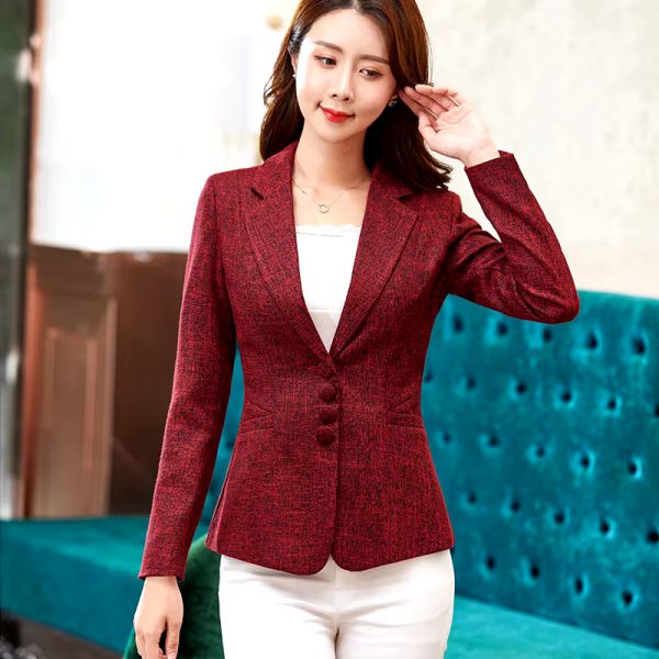 Formal Veste Slim Fashion Single Breasted Jackets