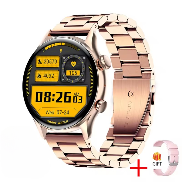 Always On Display Bluetooth Waterproof HD Screen Sport Fitness Men Smartwatch