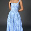 Casual Zipper A-Line Adjustable Straps Backless Print Midi Dress
