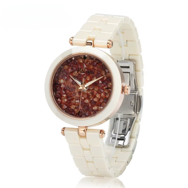 Crystal Quartz Ceramic Shock Resistant Waterproof Sapphire Watches - Image 4