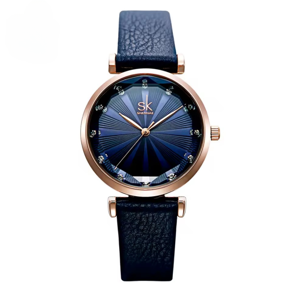 Casual Cutting Glass Creative Dial Design With Quartz Movement Watches - Image 6