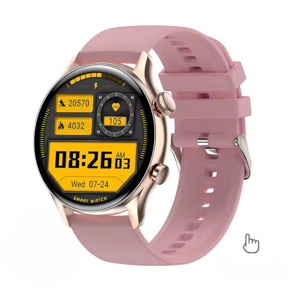 HD Screen Always On Display Bluetooth Call IP68 Waterproof Sport Fitness Men Smartwatch