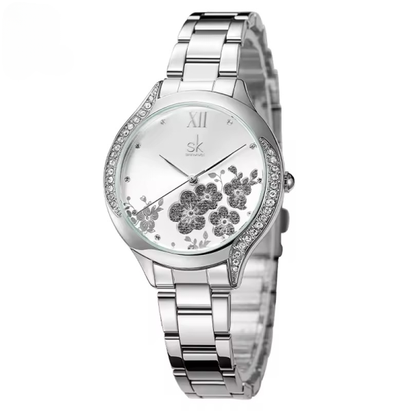 Luxury Stainless Steel Bracelet Quartz Precise Daily Casual Watch - Image 7