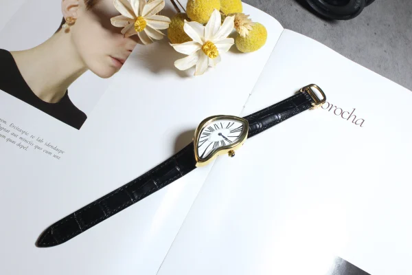 Leather Strap Fashion Advanced Ins Casual Quartz Watch - Image 6