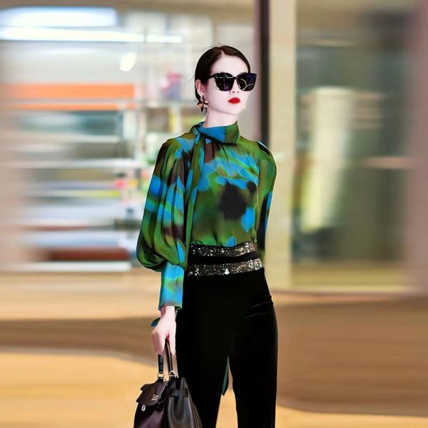 Luxury High-end Feeling Unique and Chic Super Beautiful Shirt - Image 9