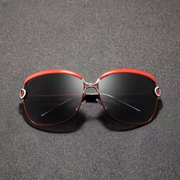 Trendy Square Polycarbonate Luxury Gradient Lens Sun Glasses - Image 2