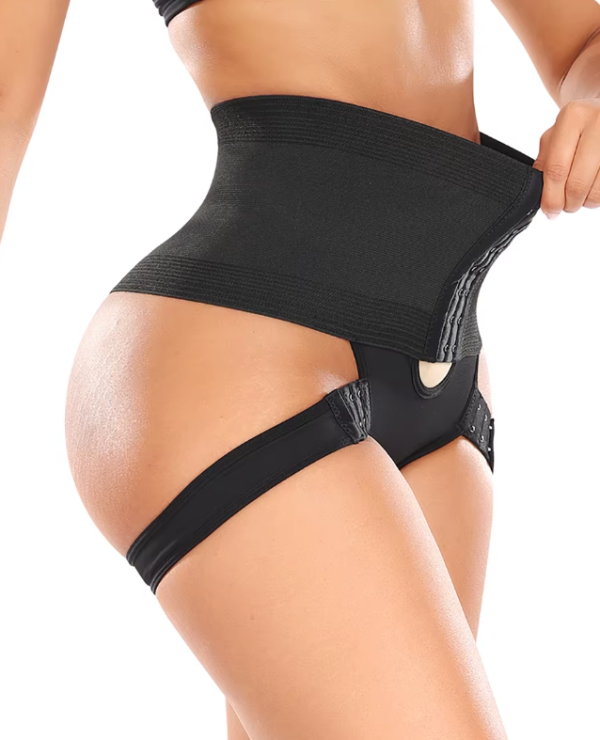 2 In 1 Butt Lifting Tummy Control Underwear Waist Trainer Panties - Image 3