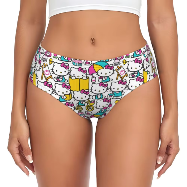 Beautiful Hello Kitty Cat Comfort Panties Underwear Briefs Underpants - Image 3