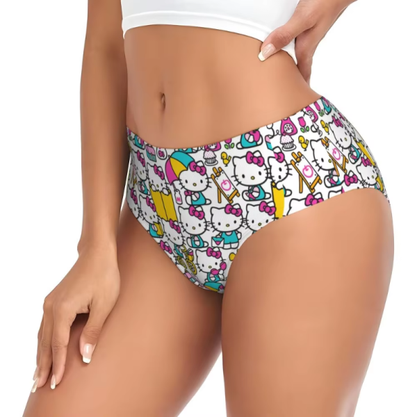 Beautiful Hello Kitty Cat Comfort Panties Underwear Briefs Underpants