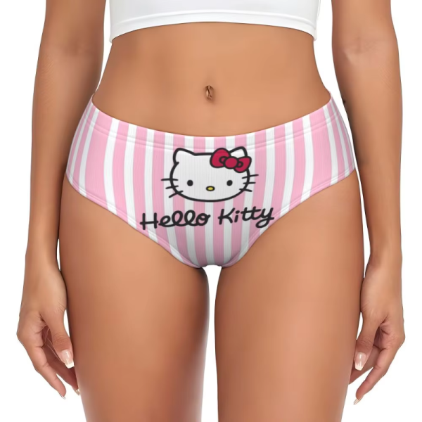 Beautiful Panties Underwear Hello Kitty Cat Comfort Briefs Underpants - Image 2