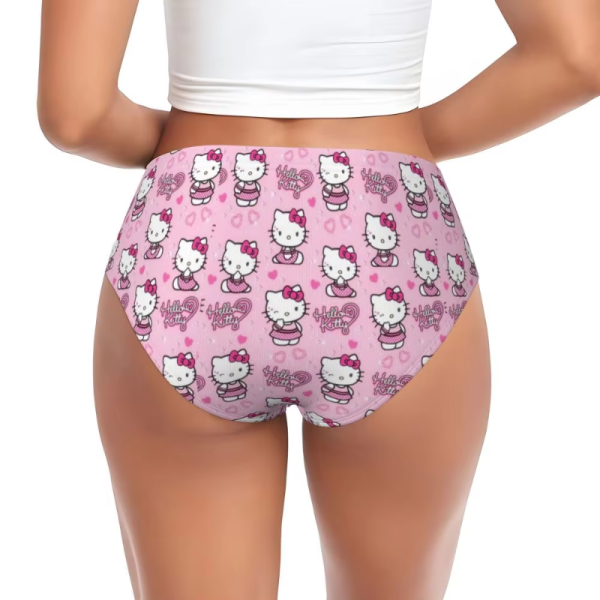 Comfort Beautiful Hello Kitty Cat Panties Underwear Briefs Underpant - Image 3