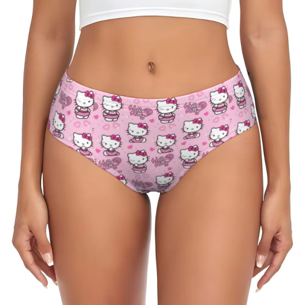 Comfort Beautiful Hello Kitty Cat Panties Underwear Briefs Underpant - Image 2