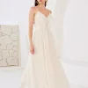 Elegant Butterfly Spaghetti Straps Flowy Sleeveless Maxi Dress - Image 4