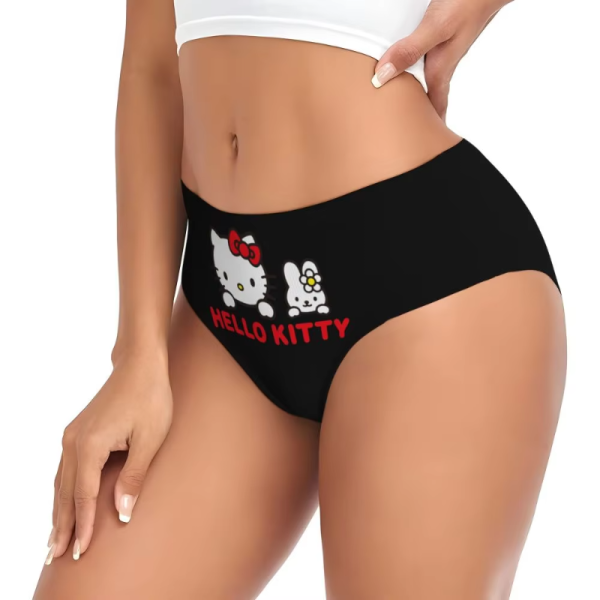 Hello Kitty Cat Beautiful Panties Underwear Comfort Briefs Underpants