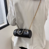 Luxury Small Chain Barrel Shaped PU Leather Bags - Image 11