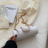 Luxury Small Chain Barrel Shaped PU Leather Bags - Image 15