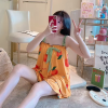 Suspender Sleeveless Cartoon Tide Sling Princess Style Shorts Nightwear Set - Image 2