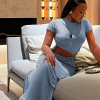 Classic Solid Chic Waistless Hollow Short Sleeve O-neck Simple Long Maxi Dress - Image 3
