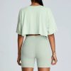 Yoga Short Sleeves Loose and Breathable Quick Drying T-shirts - Image 7