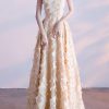 Elegant Halter A-Line Prom Sleeveless Feather Maxi Dresses - Image 7