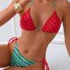 Triangle String Halter Swimsuit Watermelon Swimwear Bathers Bikinis Set - Image 2