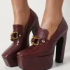 Casual Platform Metal Details Daily Casual Pumps High Heel - Image 3