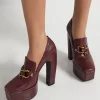 Casual Platform Metal Details Daily Casual Pumps High Heel - Image 5