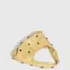 Casual Rivet Soft PU Leather Designer Hobos Half Moon Underarm Bags - Image 3