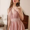 Casual Solid Polyester Color Lace Honeymoon Backless Lingerie - Image 6