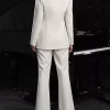 Elegant With Cut-Out Waist And Rhinestone Decoration 2-Piece Set - Image 5