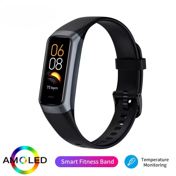 Heart Rate Blood Waterproof Connected Smart Bracelet Sport Fitness Tracker Watch - Image 2