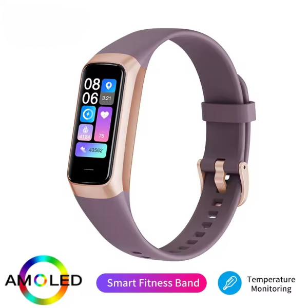 Heart Rate Blood Waterproof Connected Smart Bracelet Sport Fitness Tracker Watch - Image 4