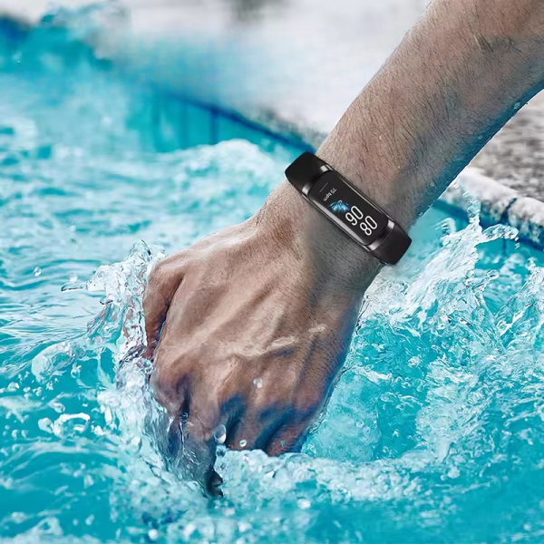 Heart Rate Blood Waterproof Connected Smart Bracelet Sport Fitness Tracker Watch