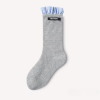Plaid Lolita Lace-up Luxurious Quality Footwear Socks - Image 8