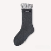 Plaid Lolita Lace-up Luxurious Quality Footwear Socks - Image 9