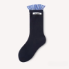 Plaid Lolita Lace-up Luxurious Quality Footwear Socks - Image 10