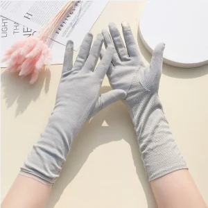 Sun Shading Breathable Touch Screen Driving Sun Protection Gloves